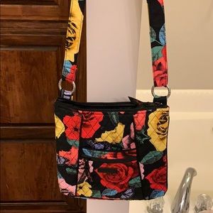 Vera Bradley crossbody hipster. Medium in size
